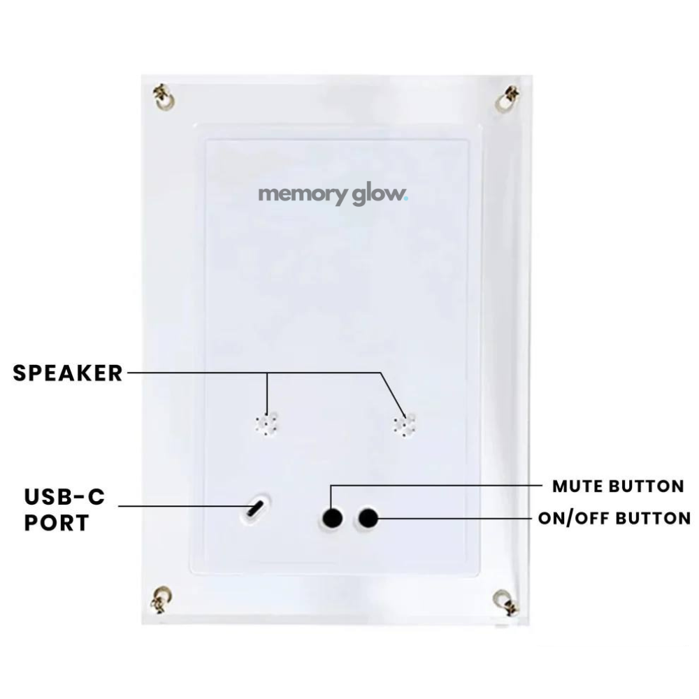 Memory Glow.™ Digital Frame